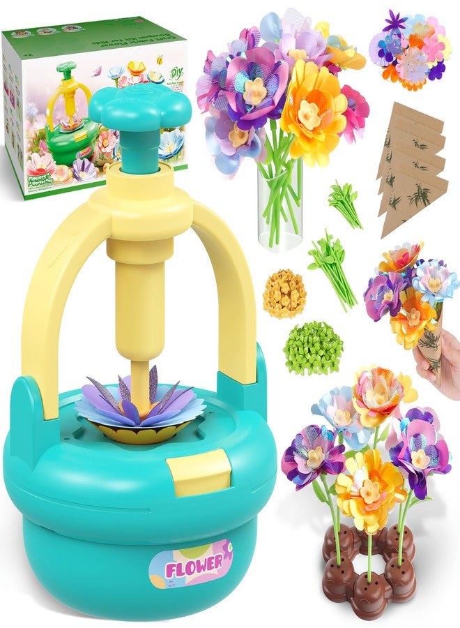 TingingYuli Flower Press Kit for Kids, DIY Flower Bouquet Maker, Ages 4-8 - Image 1