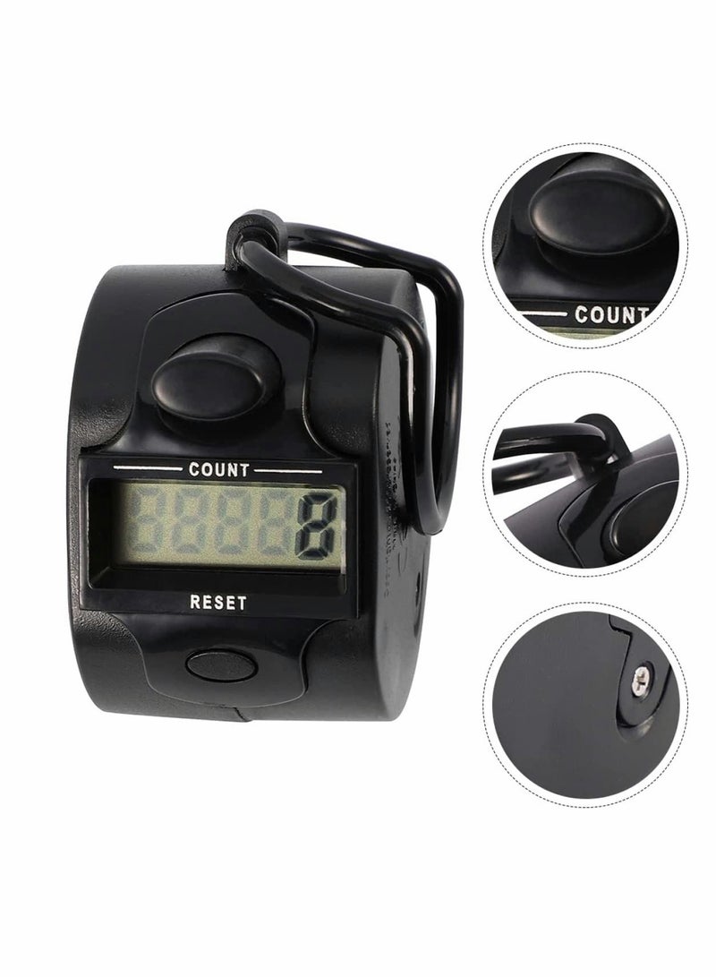 SYOSI Digital Counter Sport Electronic Tally Counters Mini LCD Digital Display Portable Manual Electronic Digital Counter 5 Digit Digital Display For Knitting Crochet Coaching Lap Golf Cargo Points - Image 4