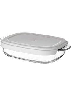 Dania 1.3 liter oven tray with white plastic cover  - Image 1