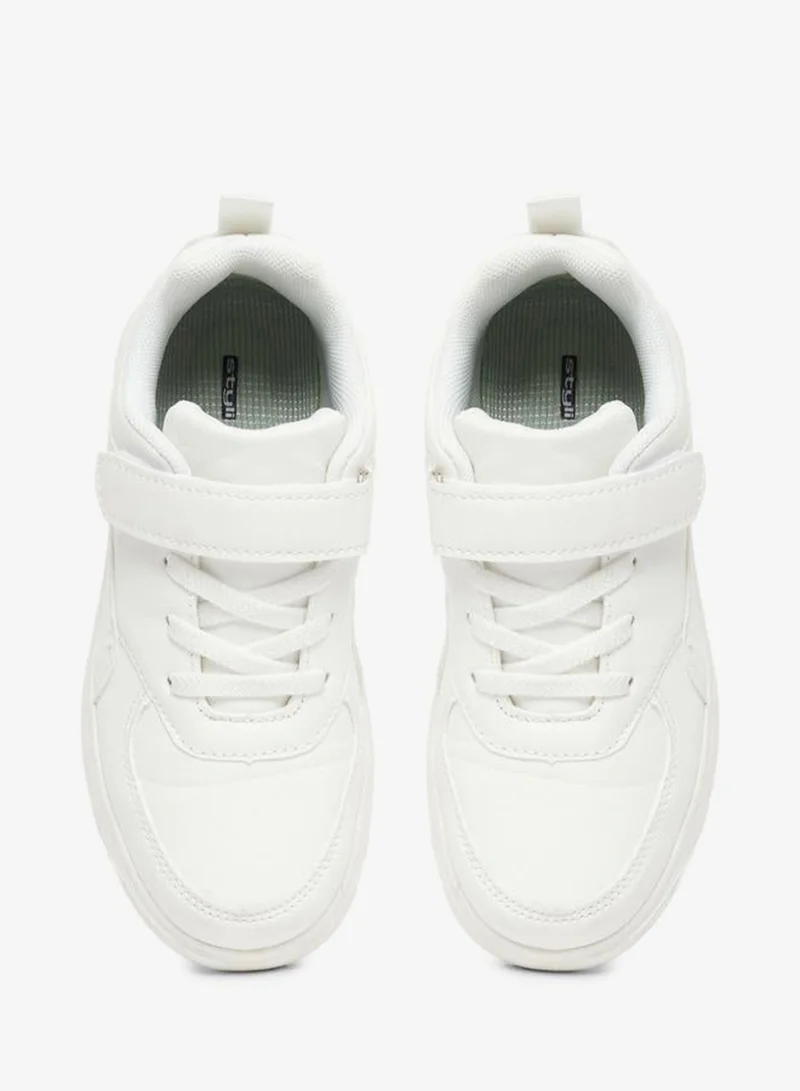 Styli Active Platform Sneakers with Hook and Loop Closure