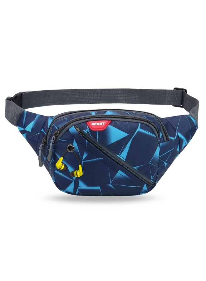 NFI essentials Waist Chest Bag for Men Women Belt Sling Pouch Crossbody Unisex Crossover Fanny Pack One Side Travel Hiking Zip Bag Multipurpose Adjustable Strap Shoulder Running Money Phone Bag - Image 1