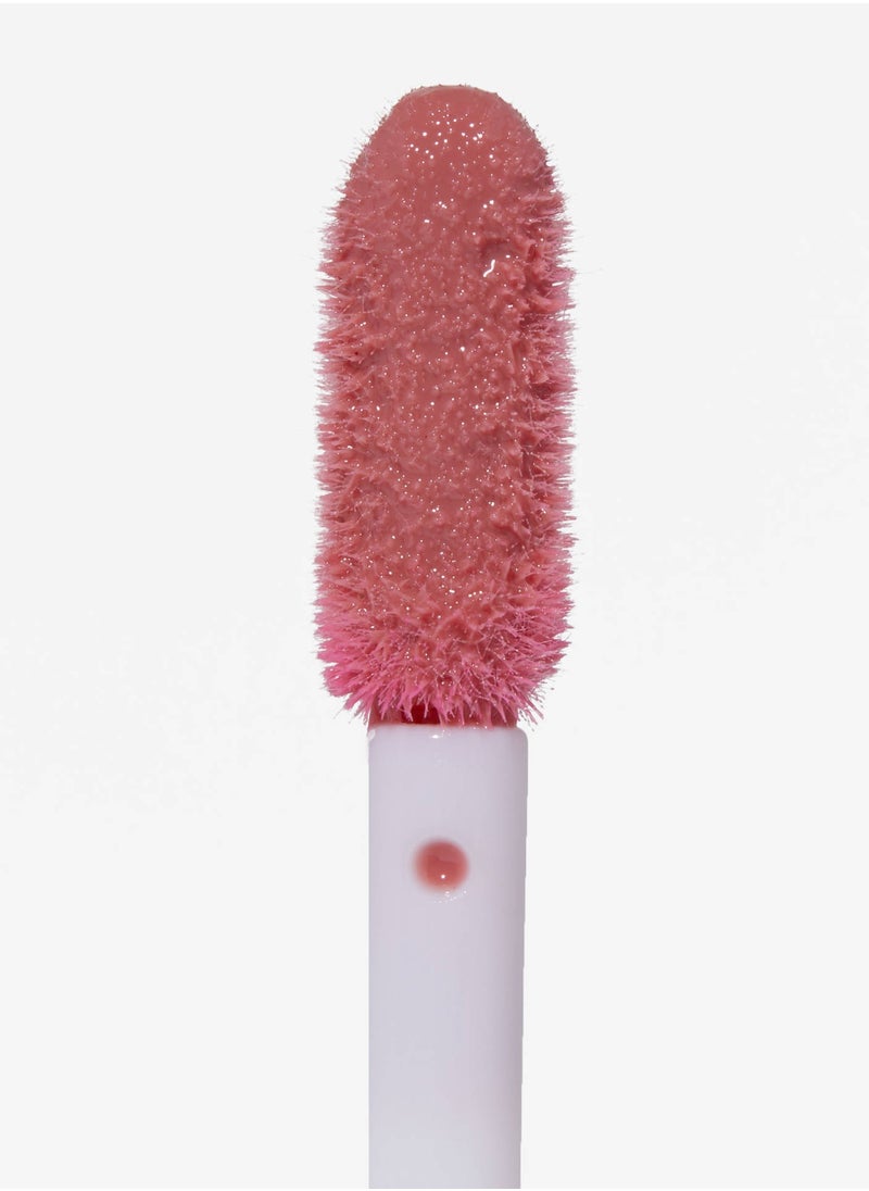 elf - elf Lip Lacquer gloss non-sticky Wild Rose color 2.5ml - Image 1