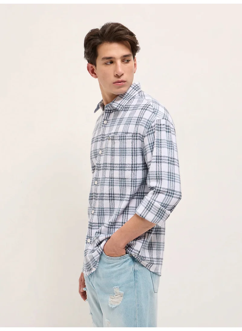 The Bear House  Men’s Long Sleeve Shirt – Classic, Comfortable and Stylish Essential for Work, Travel or Casual Outings for Men | Best Price UAE