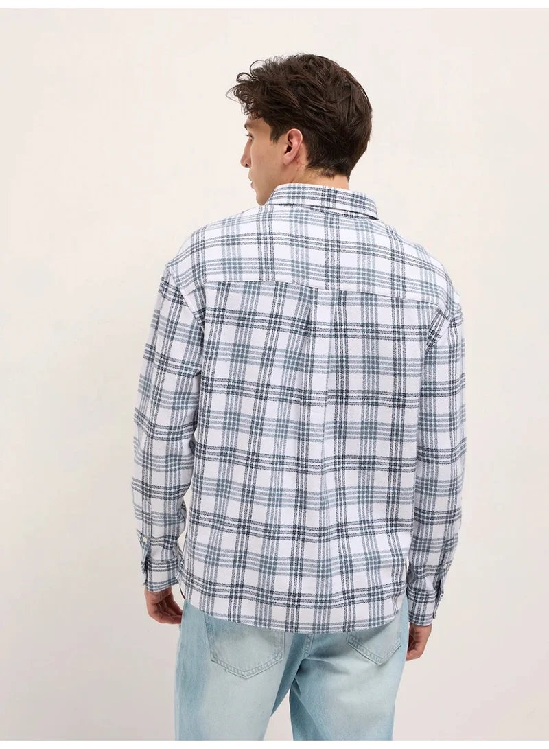 The Bear House  Men’s Long Sleeve Shirt – Classic, Comfortable and Stylish Essential for Work, Travel or Casual Outings for Men | Best Price UAE