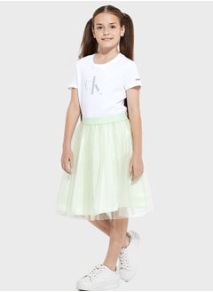Calvin Klein Jeans Kids Shimmer Skirt  - Image 4
