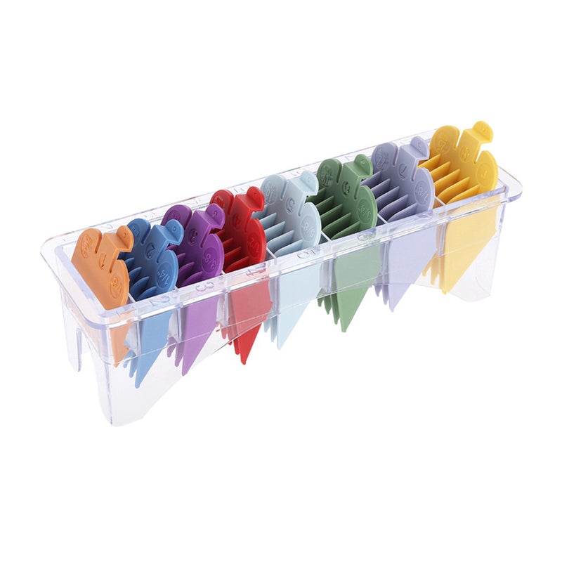 8 Sizes Guide Comb Set Rainbow Color Clipper Spare Parts Haircut Accessories - Image 2