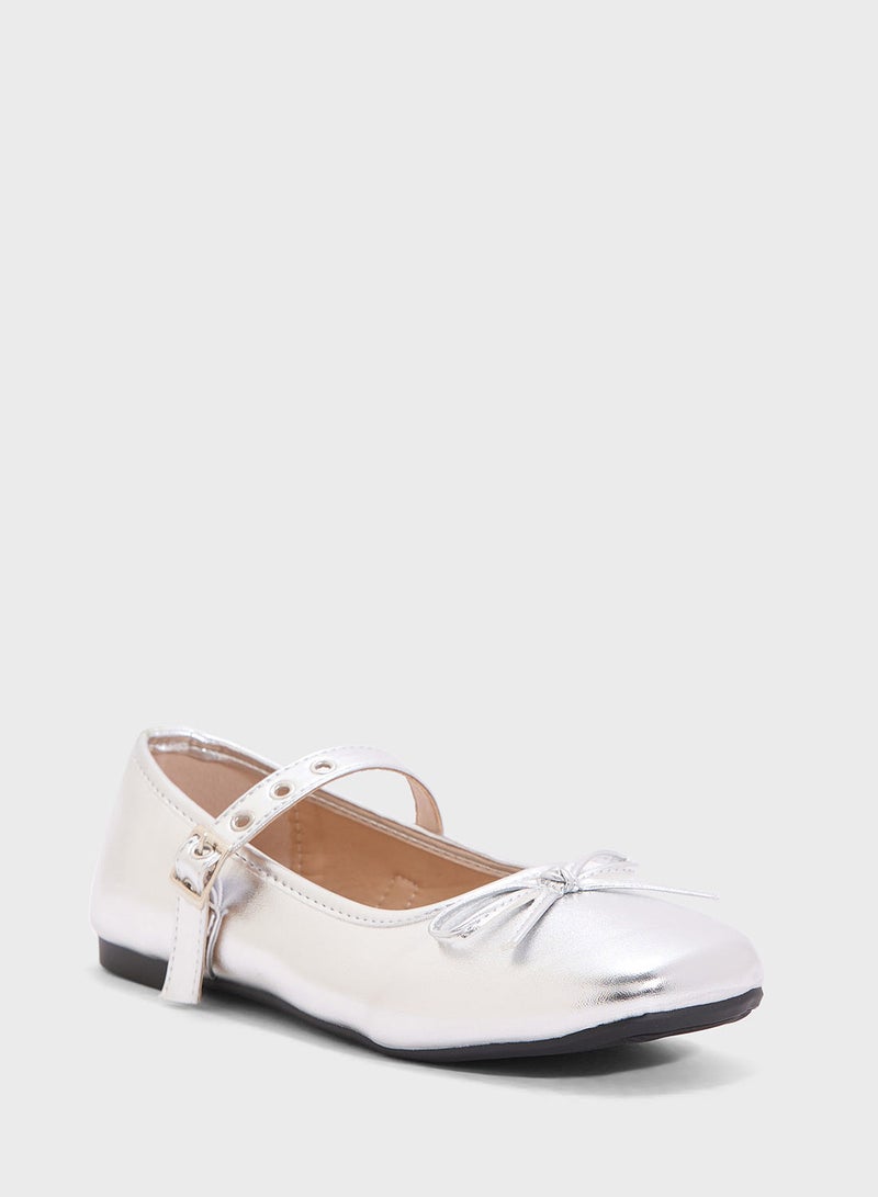 Ginger Square Toe Ballerina Flat  - Image 2