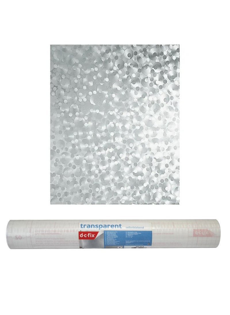 DC Fix Frosted Transparent Self Adhesive Privacy Film 45cm x 15 Meter Size  - Image 1