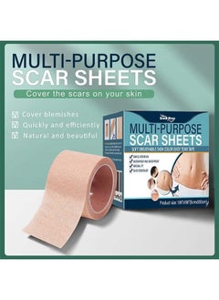 SOUTH MOON Multi Purpose Scar Sheets Soft Breathable Skin Color Easy Tear Tape,Complexion Concealer Patches , Skin Scar Tattoos Acne Scar Patches -,Waterproof Complexion Patches  - Image 3