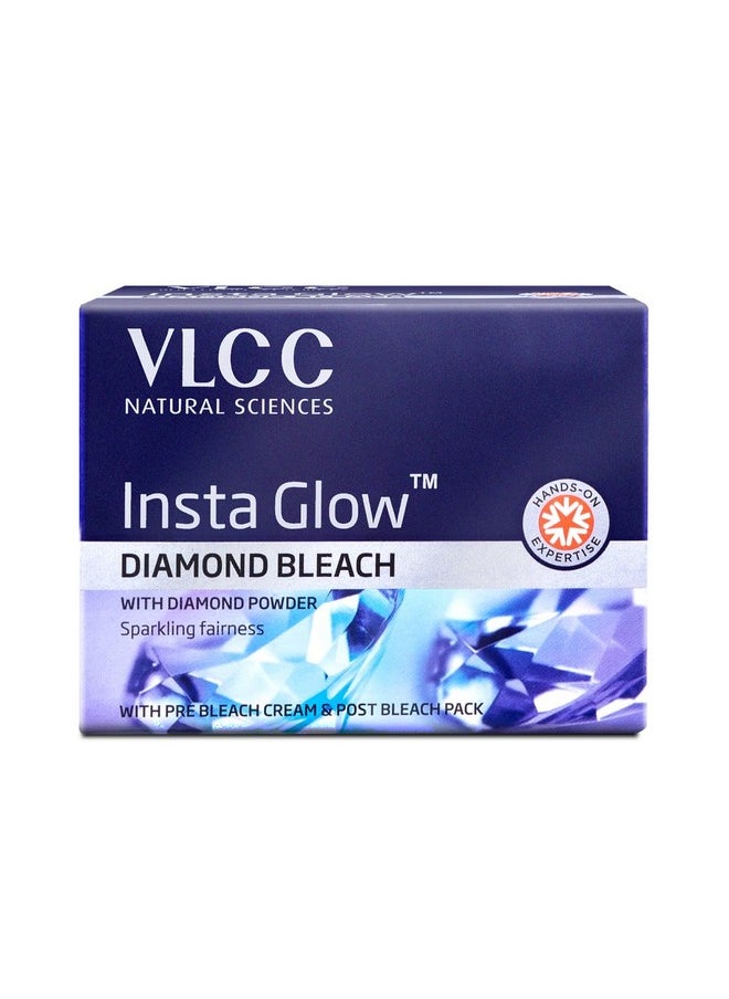 Insta Glow Diamond Bleach - 402G | With Diamond Powder For Sparkling Fairness | Skin Brightening Bleach | Minimizes Dark Spots, Reduces Facial Hair Visibility. - pzsku/Z1ECFBB7572FFCAC55C7FZ/45/_/1733730216/8afba2a8-7ebc-47c1-8aa8-9b40154135cd