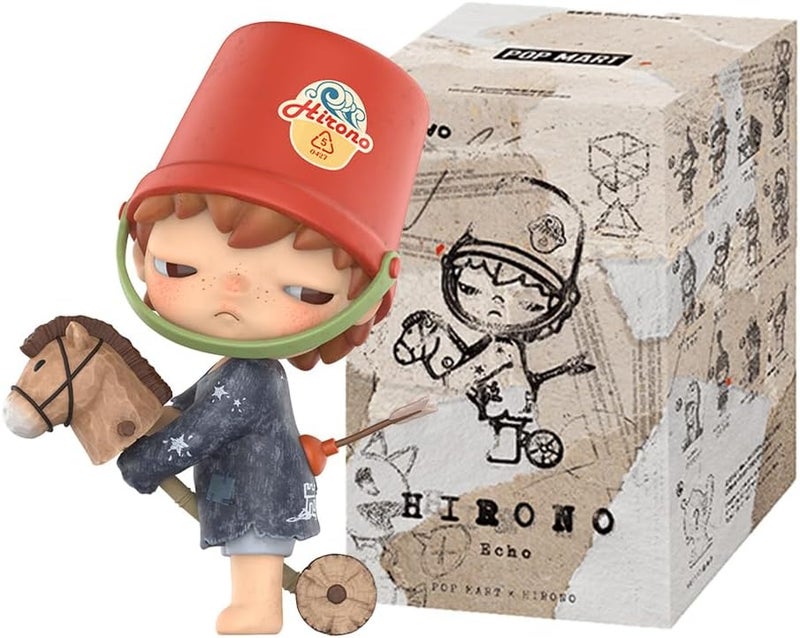 POP MART HIRONO Echo Series Collectible Figure Blind Box, 1 Piece Mystery Designer Art Toy - Image 3