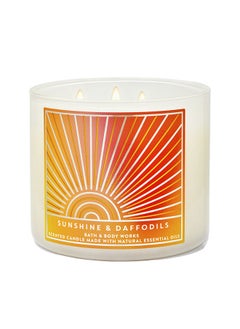 Sunshine & Daffodils 3-Wick Candle