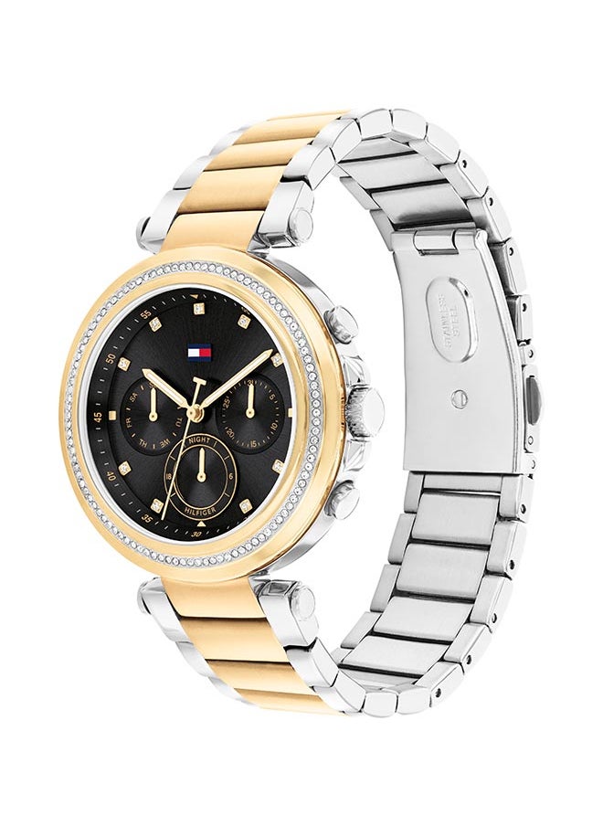 TOMMY HILFIGER Women's Analog Round Shape Stainless Steel Wrist Watch 1782702 - 38 Mm  - Image 2