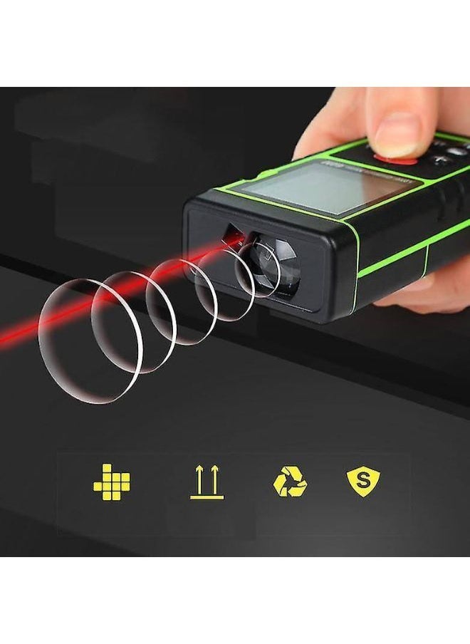 Generic - 60M Digital Laser Distance Meter Electronic Angle Sensor Laser Rangefinder - Image 1