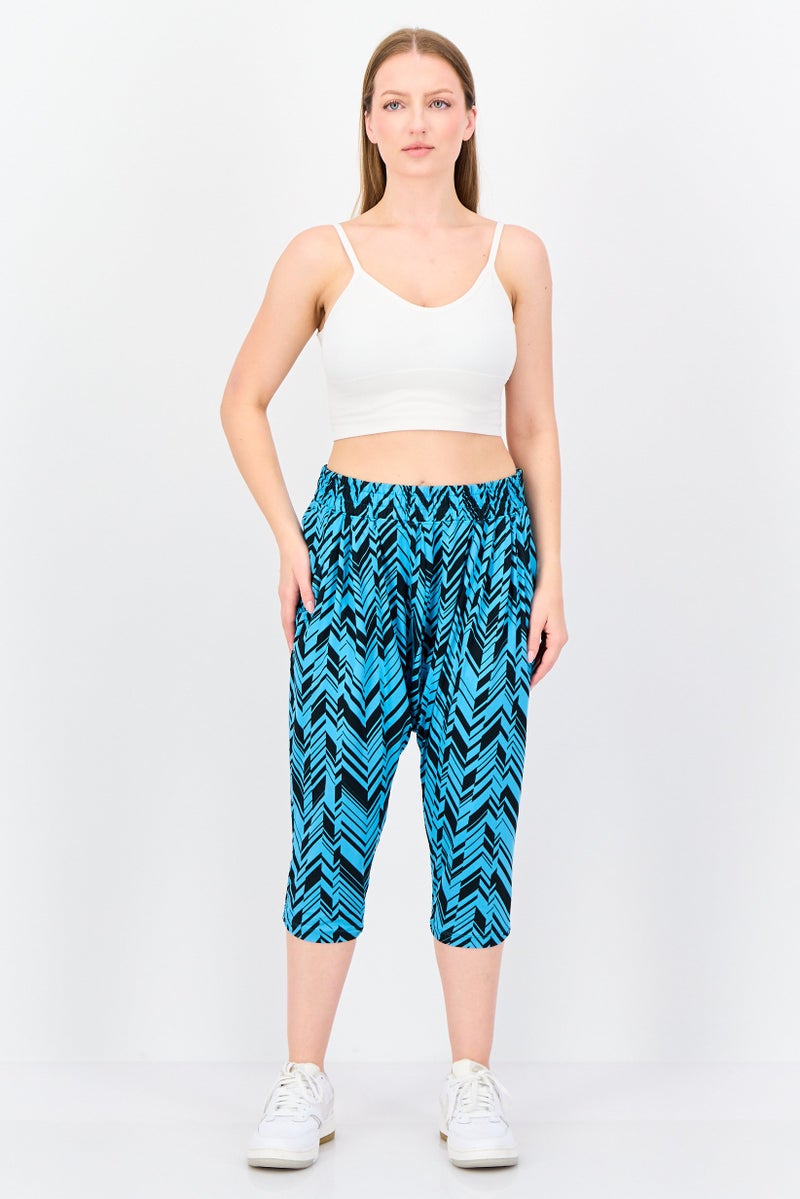 Nike Women Sportswear Fit Yoga Capri Leggings, Multicolor - Image 3