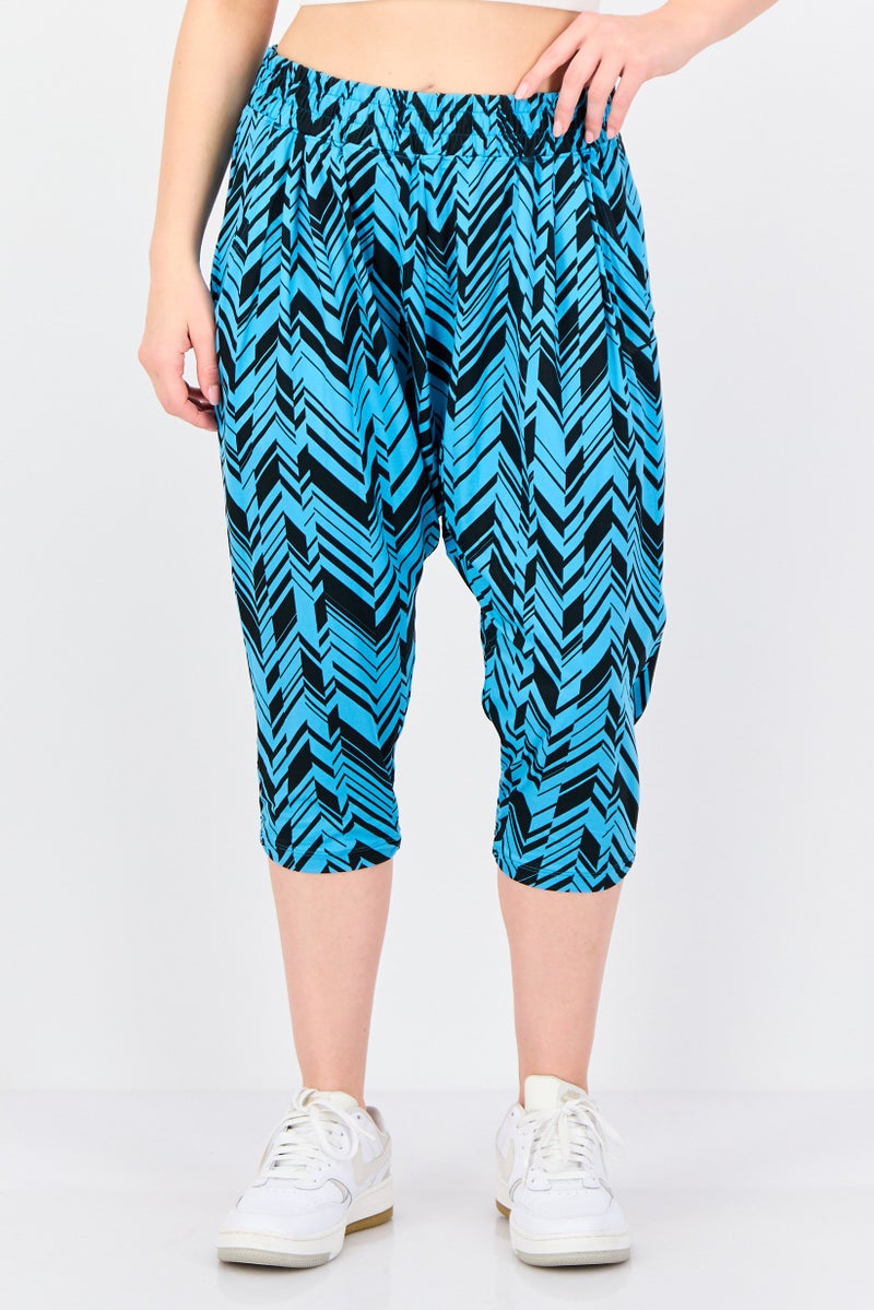 Nike Women Sportswear Fit Yoga Capri Leggings, Multicolor - Image 1