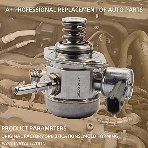 Dasbecan High Pressure Fuel Pump with Seal Compatible With Hyundai Sonata 2011-2014 Kia Sorento Optima 2.0L 2.4L 2011-2015 Sportage 2011-2016 OEM Replaces 353202G740 - Image 2