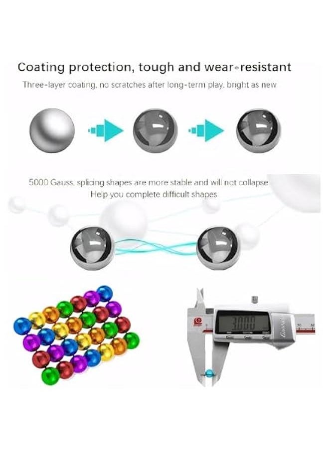 Arabest 5MM 221pcs! Building Desk Toy for Stress Relief, Putty Toy Slime(Adults 18+)  - Image 3