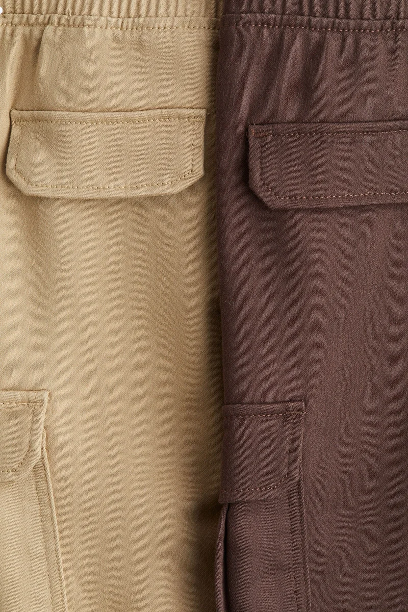 H&M 2-pack cargo joggers