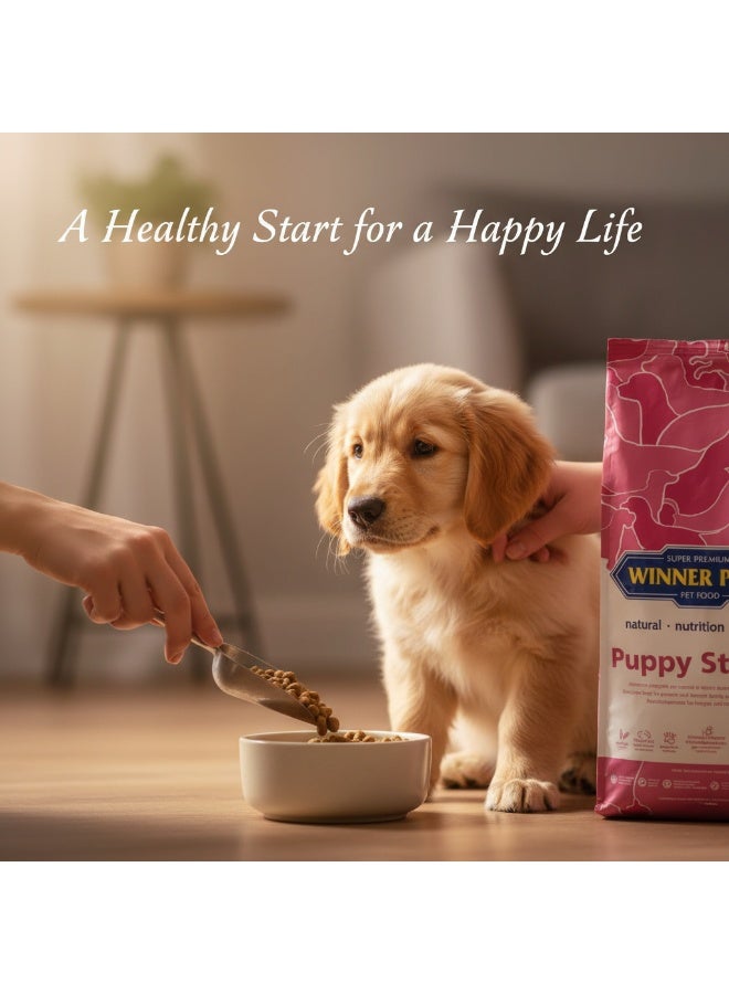 Winner Plus Super Premium Puppy Starter | Natural and Gluten Free Complete Feed | Puppies All Breeds |  3 Kg - Image 4