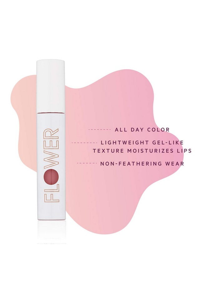 Flower Beauty - Bitten Lip Stain ; Vivid Long Lasting Water Based Lips Tint ; High Color Moisture Marker ; Cruelty Free Make Up ; (Play) - Image 1