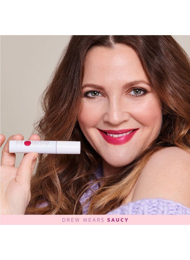 Flower Beauty - Bitten Lip Stain ; Vivid Long Lasting Water Based Lips Tint ; High Color Moisture Marker ; Cruelty Free Make Up ; (Play) - Image 1