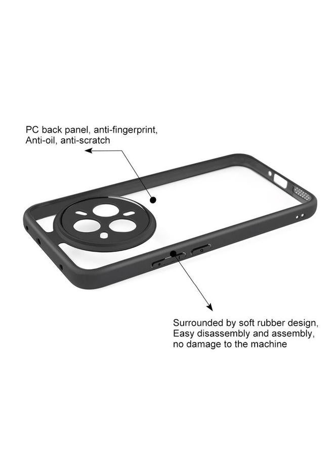 S-TOP Case For Realme 14 Pro+ Frosted TPU + Transparent PC Phone Case - Image 4