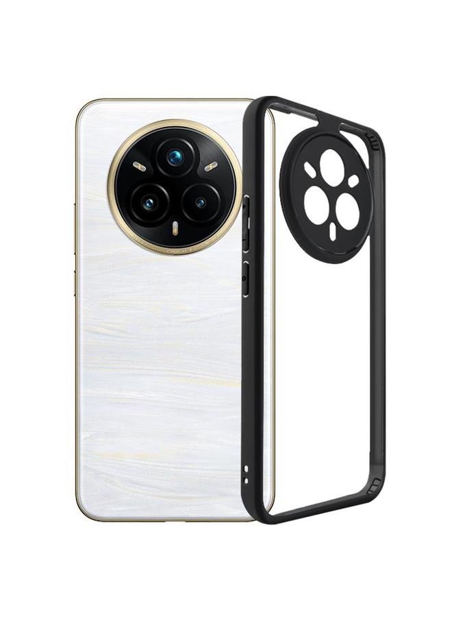 S-TOP Case For Realme 14 Pro+ Frosted TPU + Transparent PC Phone Case - Image 1