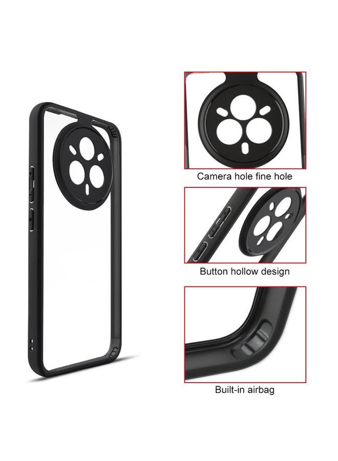 S-TOP Case For Realme 14 Pro+ Frosted TPU + Transparent PC Phone Case - Image 3