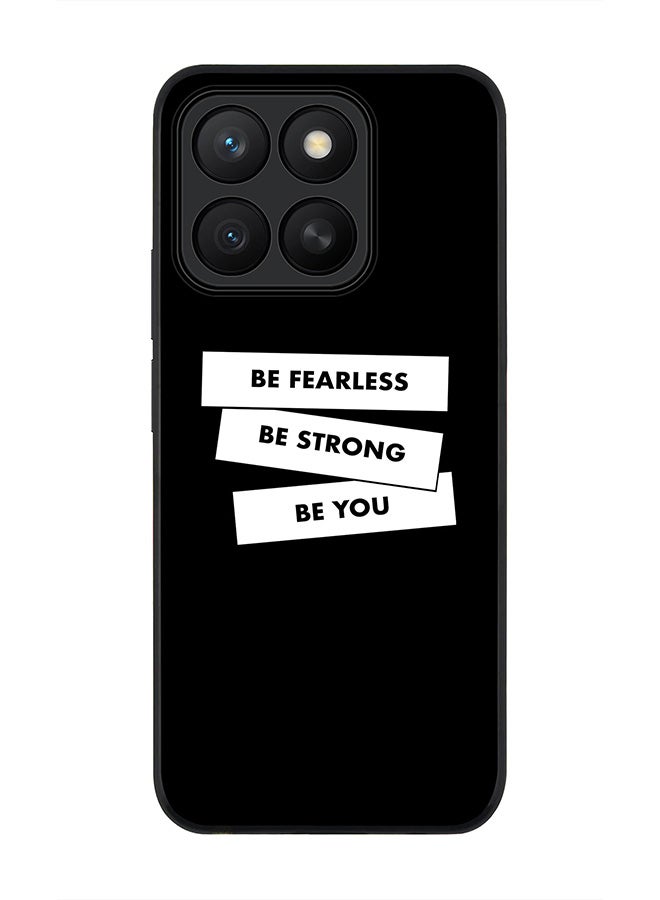 Stylizedd For Honor X8c Case,Slim fit Camera Protection, Shockproof Thin Phone cover  - Fearless, Strong, You