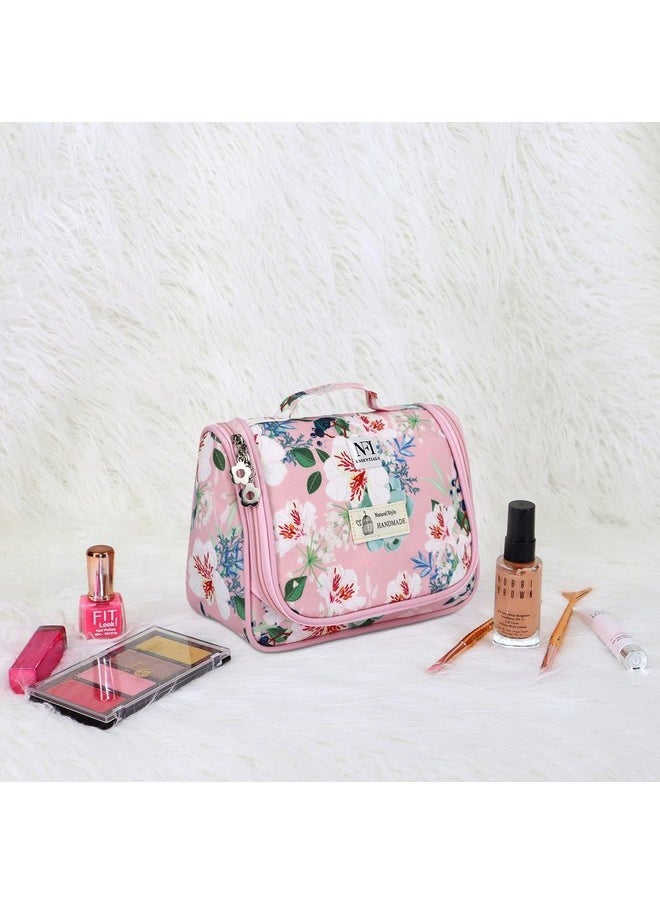 NFI essentials NFI essentials Multifunctional Cosmetic Bag with Hook for Travel, Make up Organiser Storage, Cosmetic Pouch, Vanity Bag for Ladies  - Image 3