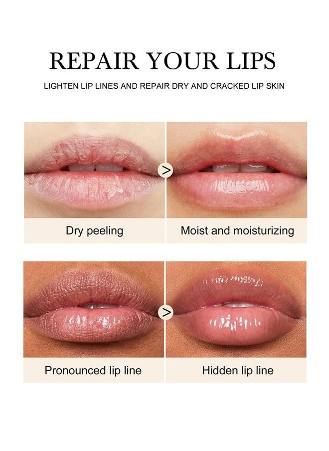 3Q beauty - Fruit Moisturizing Lip Oil,No-Sticky Lip Gloss Lip Balm Lip Care,Fruit Flavoured Lip Oil For Dry Lip's Moisturizing Hydrating And Nourishing (Avocado) - Image 1