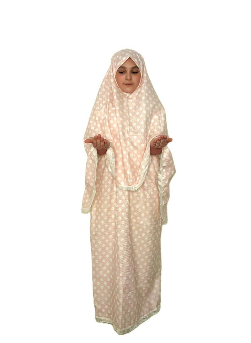 AL BENT AL SHARQIEH Girls Praying robe set dress - Image 1