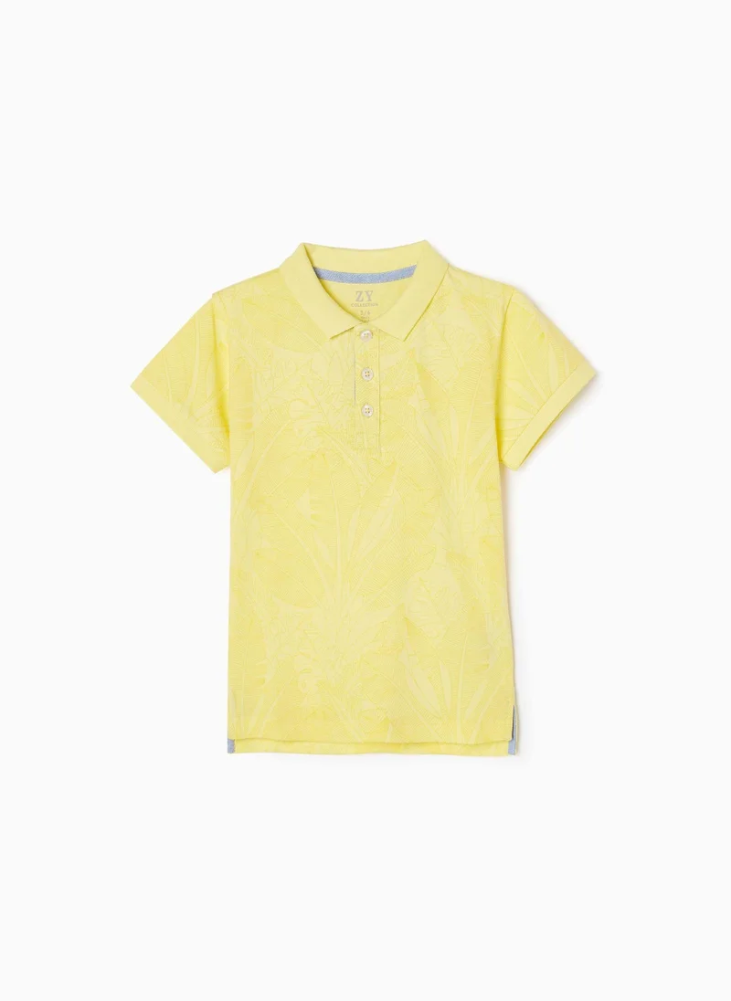 زيبي Zippy Cotton Polo Shirt For Boys Nature