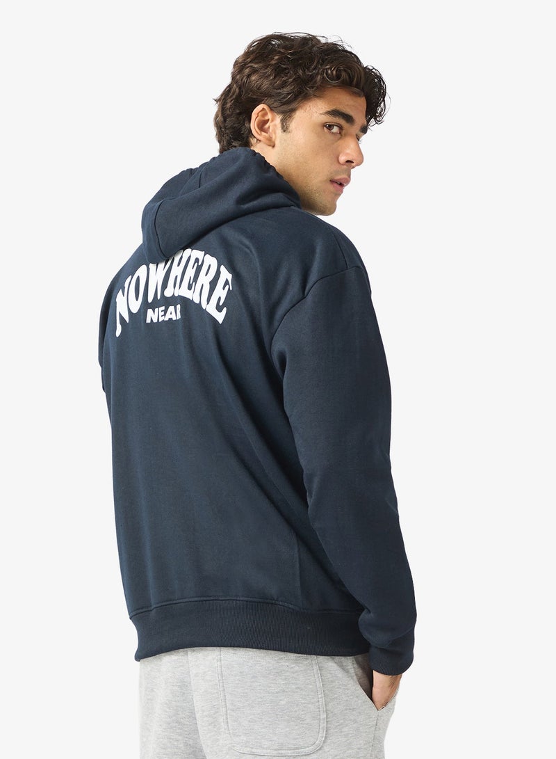 Seventy Five Graphic Print Hoodie - Image 1