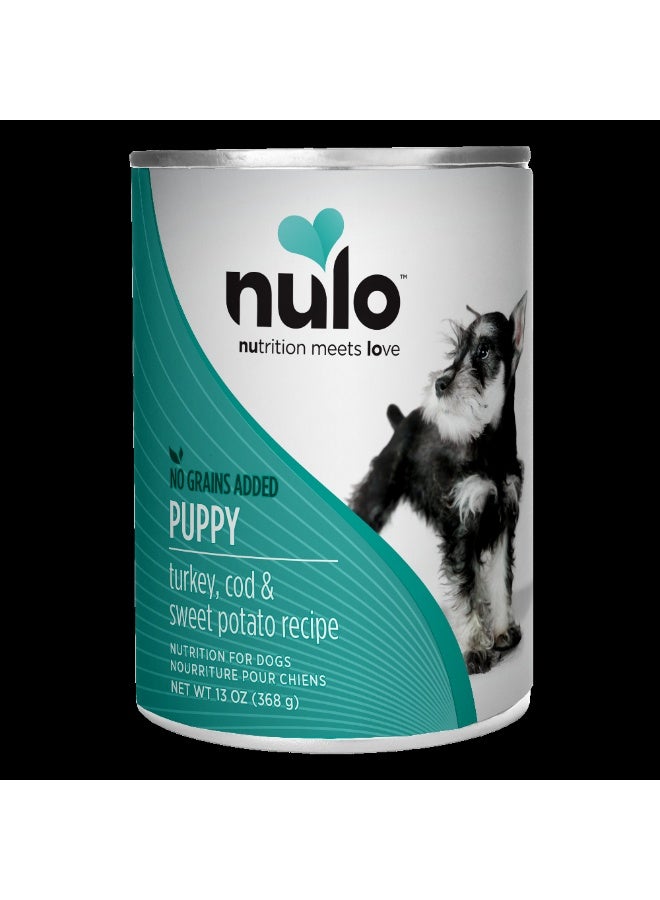 Nulo Freestyle Grain Free Puppy Turkey, Cod & Sweet Potato Recipe with Probiotics Recipe 368gms - Image 1
