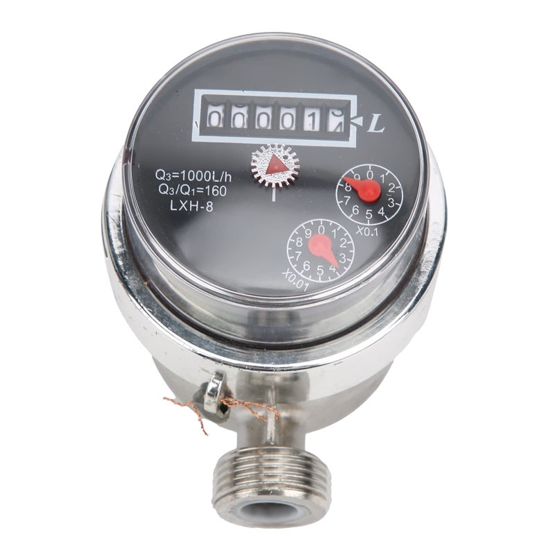 LXH 8 1/2 Cold Water Meter Household Use Highly Sensitive Remote Water Gauge - Image 4