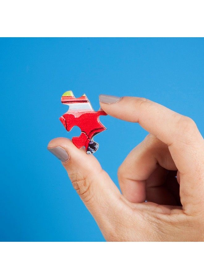 Bits and Pieces 500 قطعة لغز للبالغين 'حديقة بيت الطيور' 500 قطعة كبيرة من تصميم الفنانة كاثي بامبيك 18 بوصة × 24 بوصة - Image 4