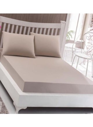 Double Brown Sheet and Pillowcase - pzsku/Z1ED095AF28F963C5912FZ/45/_/1725613484/99621523-a483-46cc-8203-30fad4ef19fd