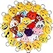 Dreampark Emoticon Keychains Dreampark Mini Emoticon Plush Party Favors Valentine s Day Gifts Birthday Party Supplies Carnival Prizes Easter Egg Fillers for Kids Treasure Box Bulk Toy Assortment 2 Set of 30 - Image 4