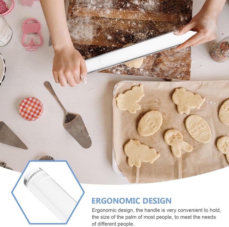 Acrylic Rolling Pin Non-stick Small Pasta Dough Roller Pin for Baking and Dumpling Use Kitchen Tool - Image 2