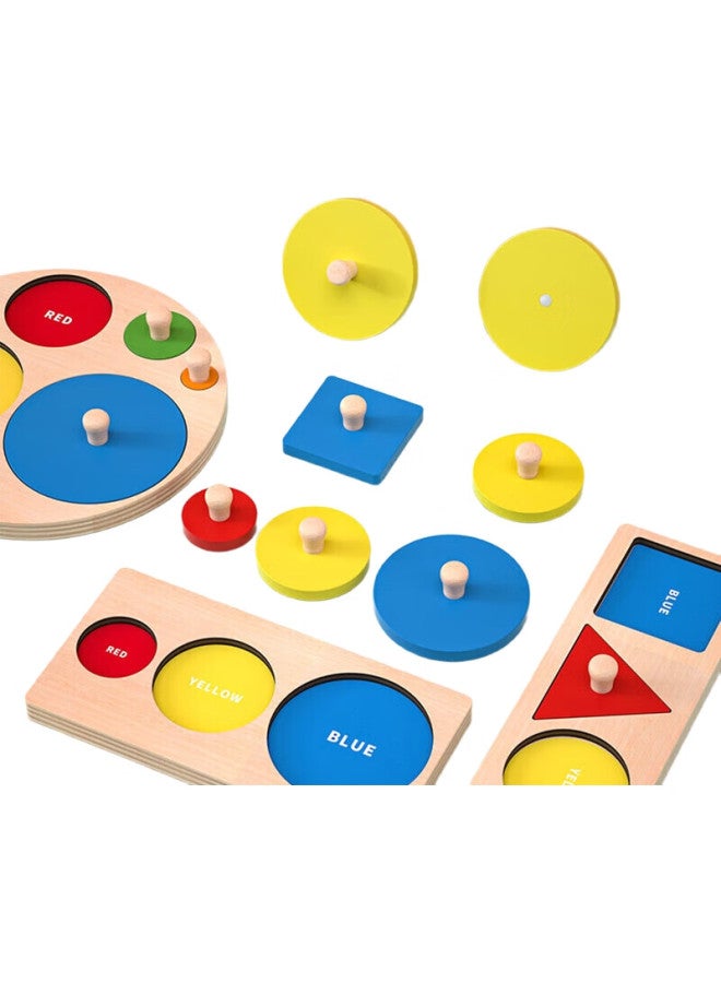 Mkbibi 12-Shaped Matching Board, Montessori Early Education Toy, Children'S Geometric Puzzle, Birthday Gift - Image 2