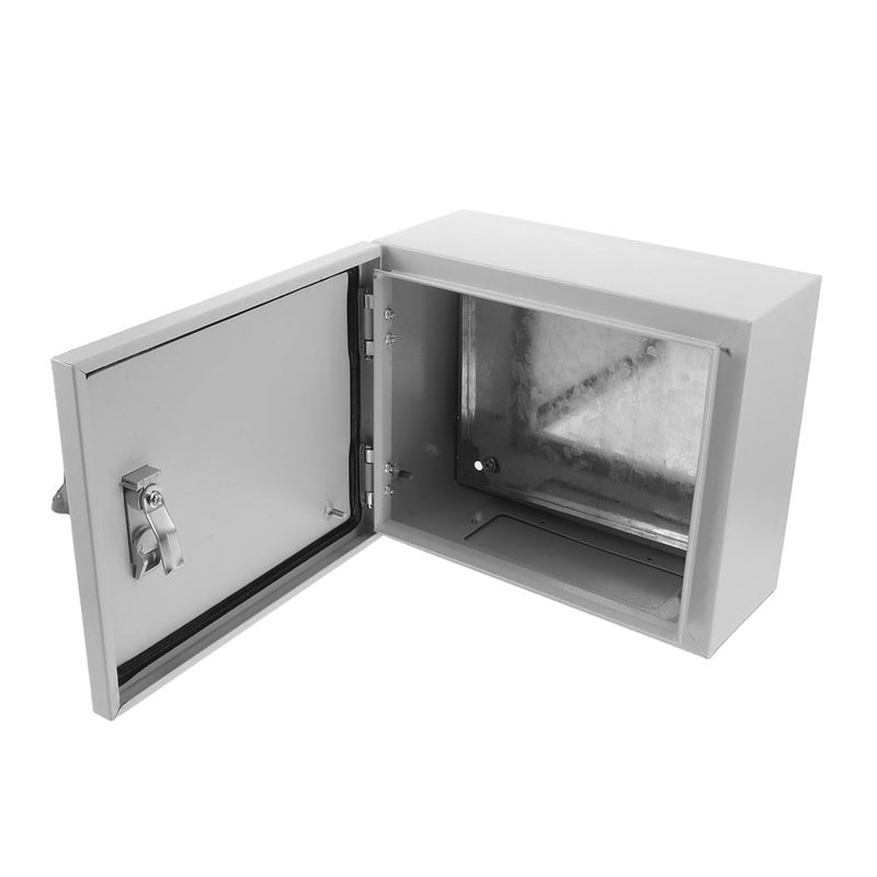 Wall Mounted Weatherproof Electrical Junction Box With Lock And Keys For Outdoor Utility - Image 2
