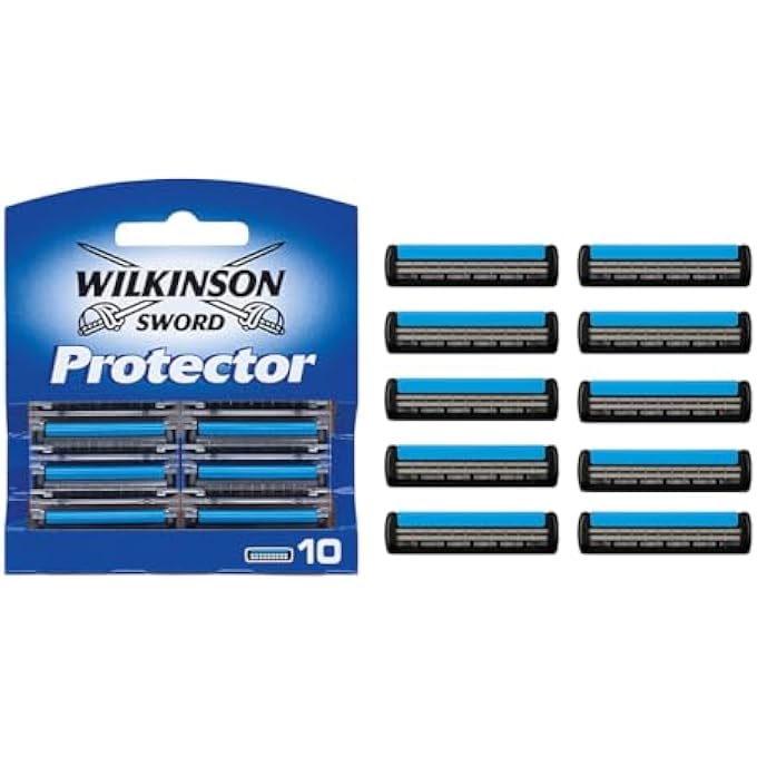 Wilkinson Sword Protector 133 Razor Blade Refill Cartridges Pack of 10