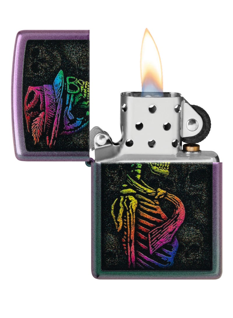 Zippo ولاعة مقاومة للرياح بتصميم جمجمة من Zippo 48192 49146 - Image 3