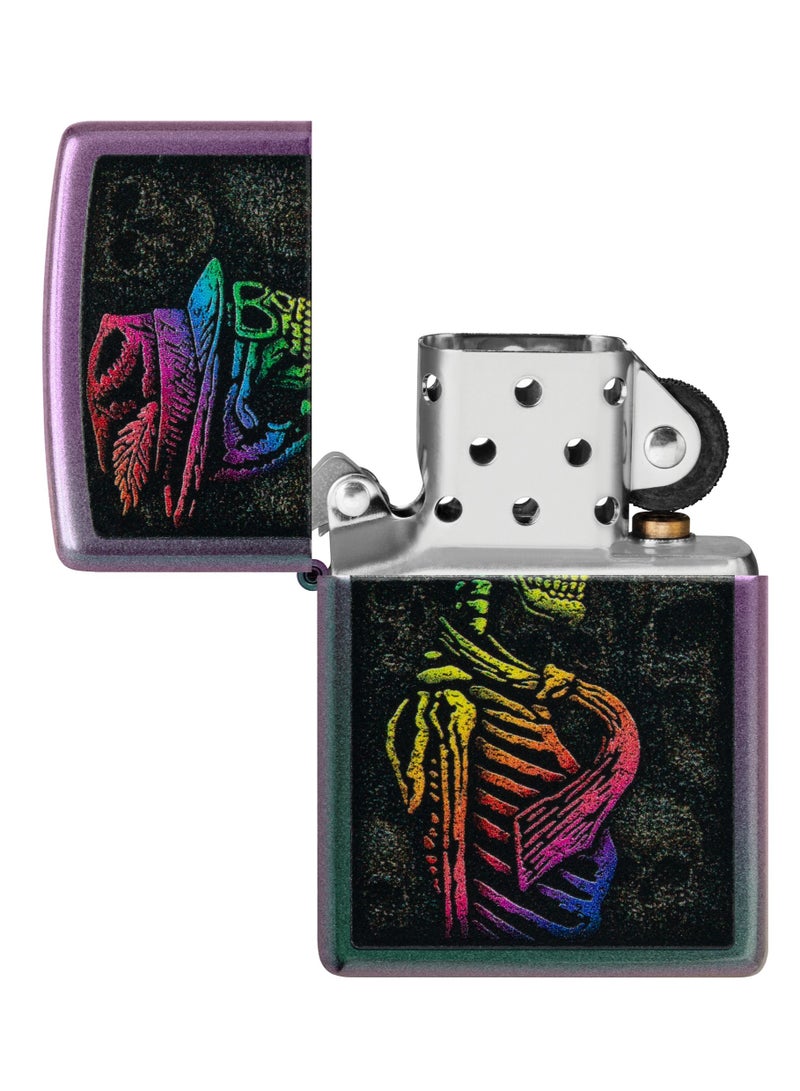 Zippo ولاعة مقاومة للرياح بتصميم جمجمة من Zippo 48192 49146 - Image 4
