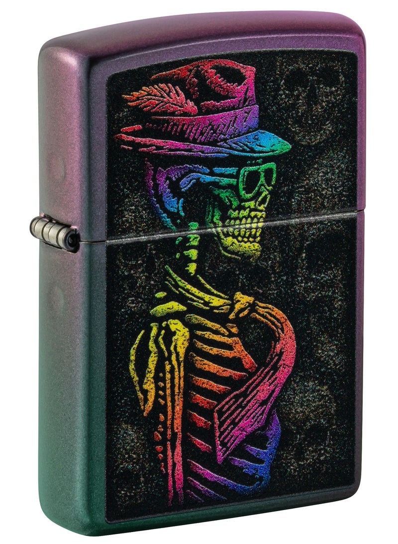 Zippo ولاعة مقاومة للرياح بتصميم جمجمة من Zippo 48192 49146 - Image 1