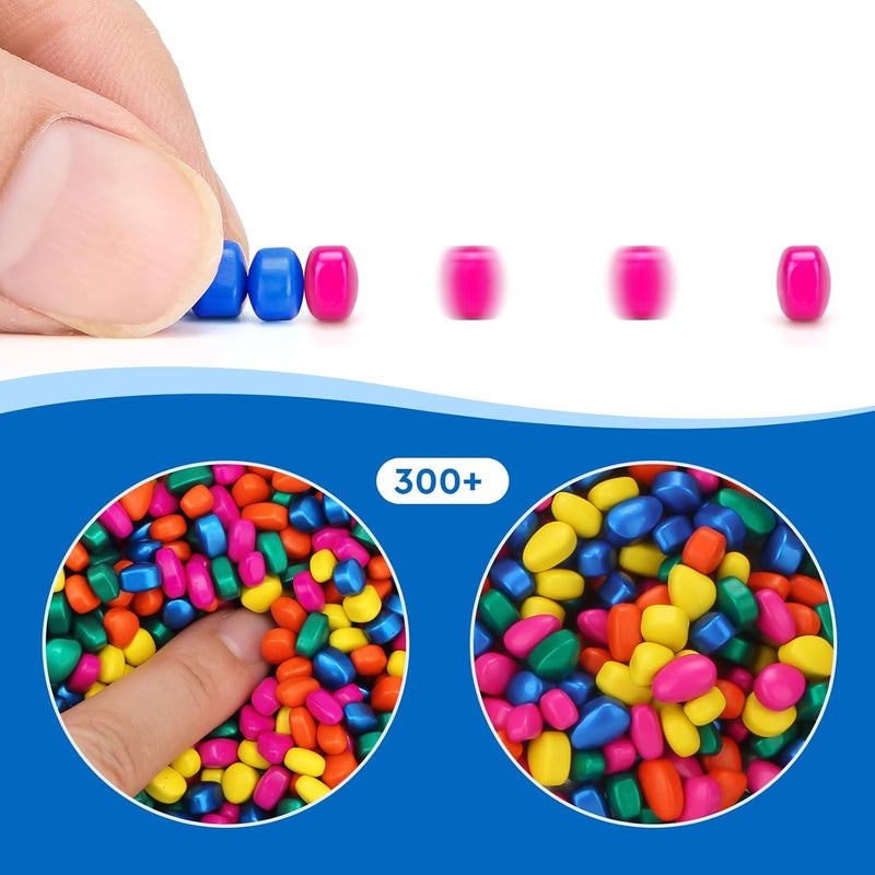 DYRDM Original Ferrite Putty Multicolor 300+, Fidget Toy Ferrite Stones for Stress Relief, Sensory Toy for Adults & Teens 14+, Holiday Stocking Stuffer, Ferrite Rocks Fidget Present for Office - Image 4