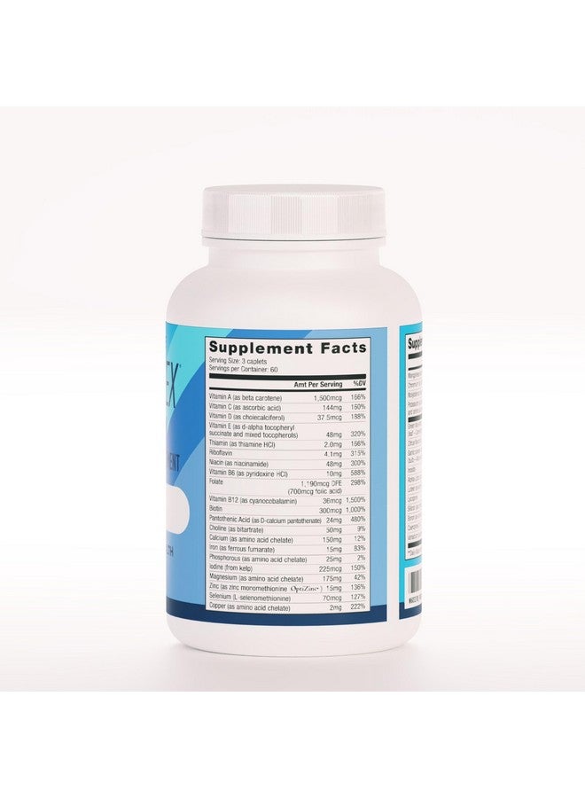 AdvoCare AdvoCare CorePlex with Iron - Multivitamin with Vitamin A, B-6, B-12, C & E - Also Includes Thiamine, Folic Acid & Magnesium - 180 Caplets  - Image 2