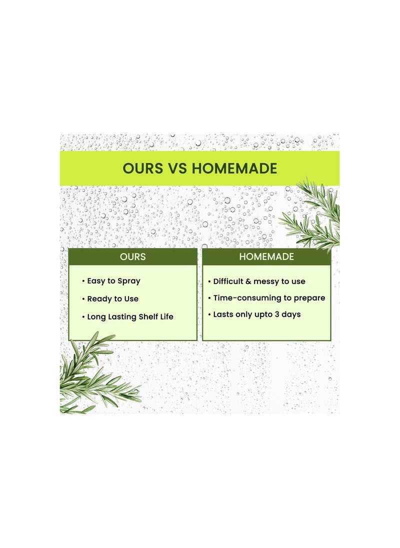ALPS GOODNESS - Alps Goodness Rosemary Water Spray For Hair Growth (200 ml) | Hair Spray for Regrowth | Rosemary Hair Mist | Adds Shine | Helps Reduce Hairfall | Strengthens Hair | Suitable For All Hair Types - Image 1